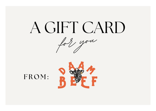 DAAM Beef Gift Cards