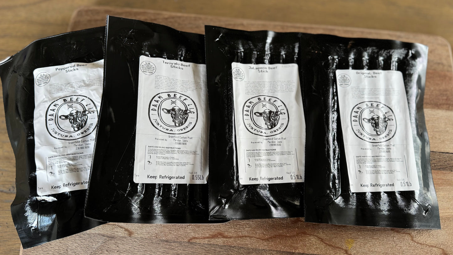 Grass-Fed Beef Sticks (Bite Size Pieces)
